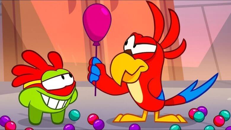 Om Nom Hikâyeleri: Süper 'Nom'lar – Yeni bölümler – 🎊Papağan Şakaları – Bebekler için çizgi filmler