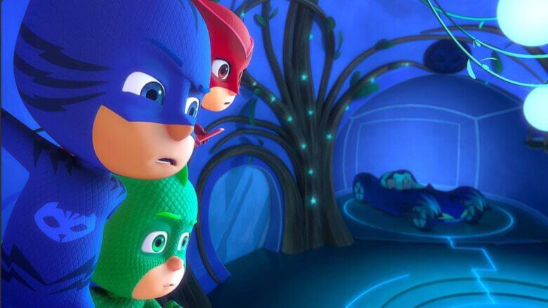 Pijamaskeliler Türkçe – Süpersoni̇k Baykuş Kiz – çizgi filmleri çocuklar için