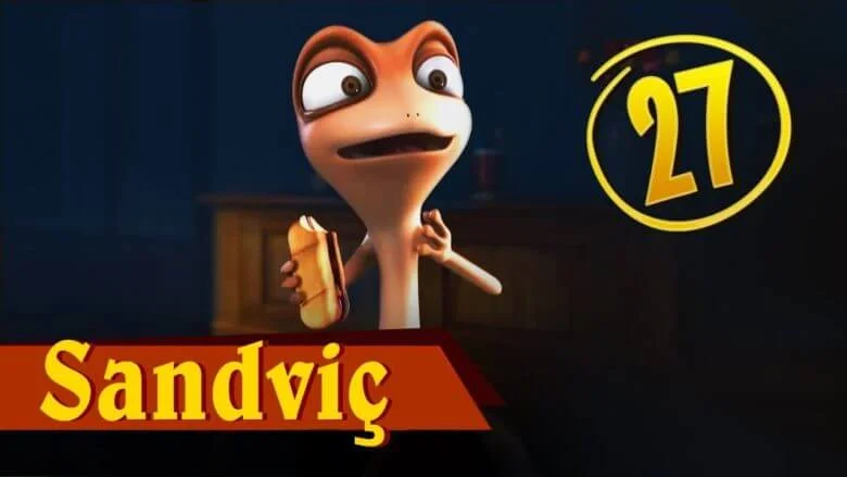 Taka&Maka ⚡ Sandviç 🥪 Tüm bölümler 🦎 Bebekler için çizgi filmler