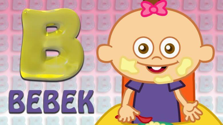 B Harfi – ABC Alfabe SEVİMLİ DOSTLAR Çocuk Şarkıları