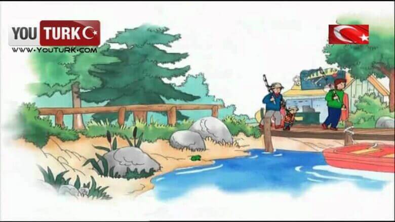 Caillou Türkce – Balikci Caillou