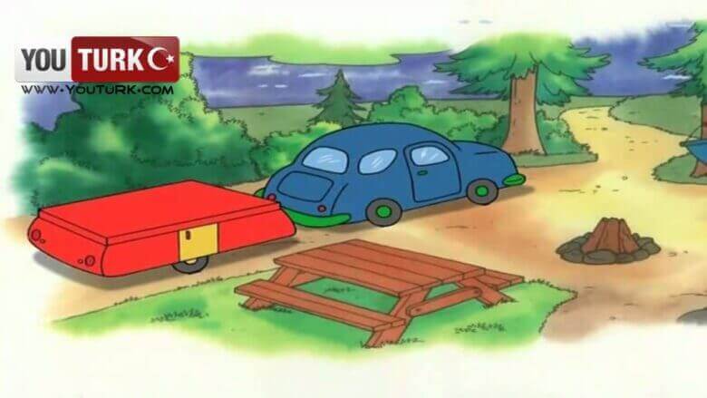 Caillou Türkce – Kampa gidiyoruz
