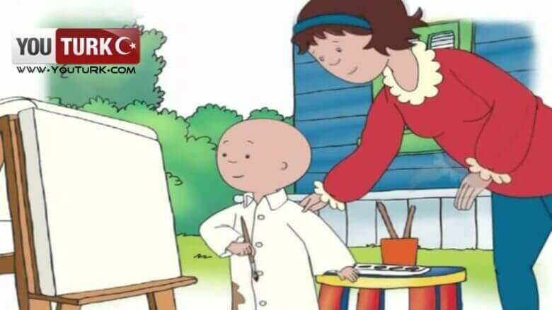 Caillou Türkce – Ressam Caillou