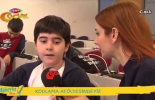 ŞEHİR Kodlama Atölyesi TRT Çocuk’ta.